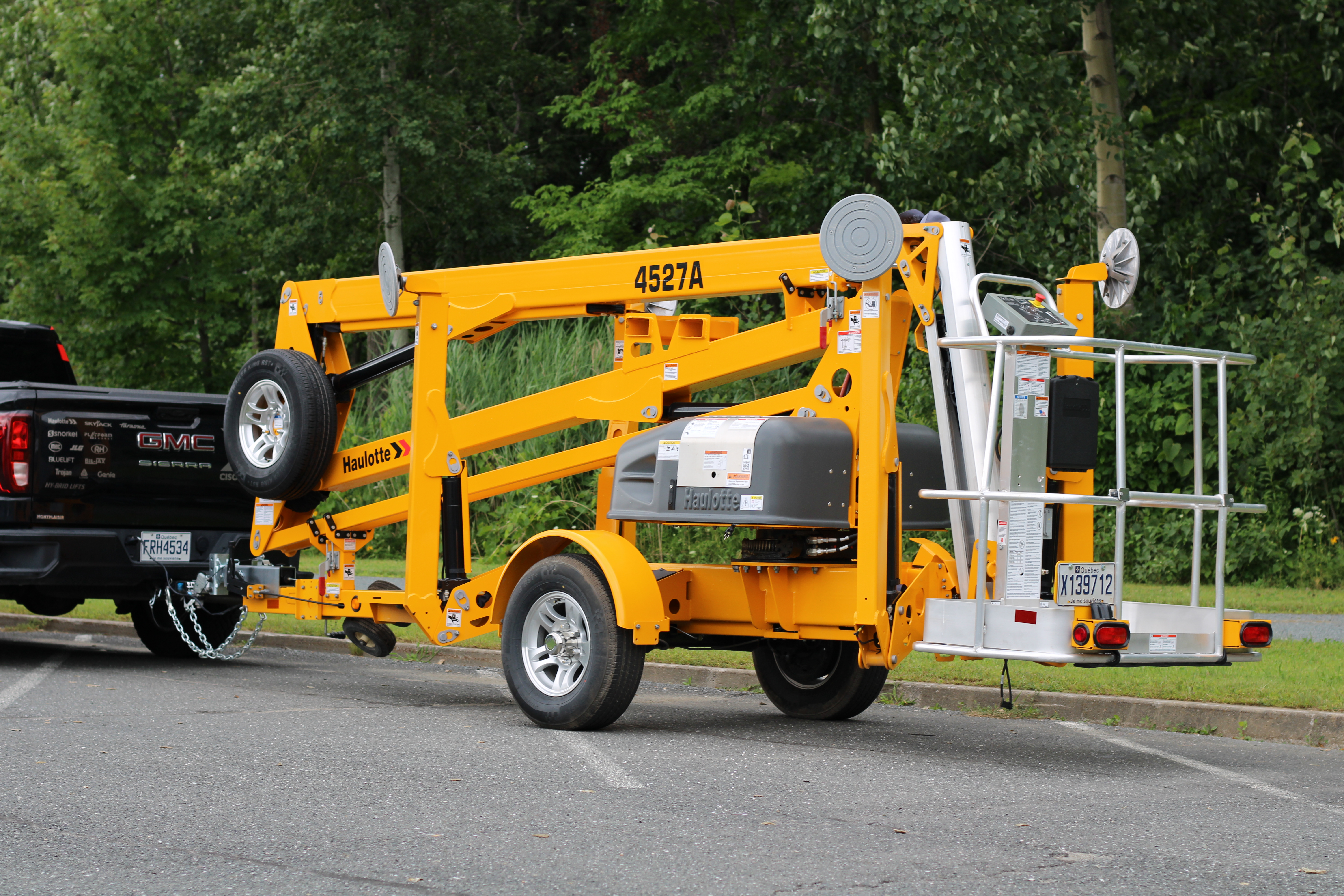 La nacelle remorquable Haulotte : contrôle total, simplicité et efficacité sur vos chantiers